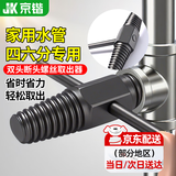 京锴断丝取出器水管水龙头断裂滑丝拆卸工具4分6分双头断头螺丝取丝器