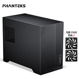 PHANTEKS追风者XT M3小旋风MATX黑色散热台式游戏办公电脑小机箱(360水冷位/配120风扇*2/Type-C 20Gbps+)