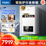 海尔（Haier）双冷凝超一级能效平衡式燃气壁挂炉无级变频水伺服天然气静音采暖炉热水器 LL1PBD30-JN7EcoNXPMU1