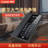 中诺（CHINO-E）K042酒店电话机11D一键前台座机客房内部分机定制logo快捷酒店有线电话酒店86盒客房呼叫器 998A黑色【可定制面板设计 免提通话】