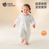 贝肽斯婴儿衣服秋冬季长袖连体衣纯棉新生儿哈衣男女宝宝初春装睡衣