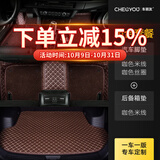 车丽友 定制汽车脚垫后备箱垫适用于丰田RAV4荣放致享特斯拉modelY/3
