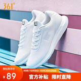 361°运动鞋女秋季网面透气轻便户外健身休闲慢跑步鞋子女681832270-1