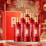 金六福 陈藏 兼香型白酒 50.8度 500ml*6瓶 整箱装 婚宴喜宴 节日礼品酒