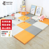 墨斗鱼家居地垫防摔拼接PE泡沫地垫卧室客厅防滑隔音0甲醛60*60cm6片