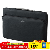 SANWA SUPPLY 苹果电脑包手提 macbookpro内胆包 笔记本包 毛绒内胆专利护角 黑色 14英寸