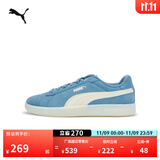 彪马（PUMA）经典复古蓝色果冻板鞋男女款新款低帮休闲鞋SMASH 405402 天蓝色-雪白色-01 37