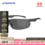 迪卡侬SG50骑行运动太阳眼镜3号深灰色镜片2423287