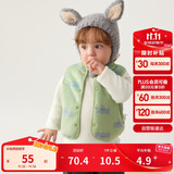 巴拉巴拉童装加绒马甲2025冬装婴儿背心羊羔绒两面穿宝宝外套209425101203