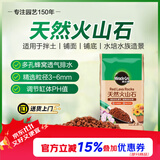 美乐棵火山石颗粒土天然铺面石水培水族造景专用2.8KG