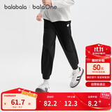 巴拉巴拉童装儿童裤子女童长裤2025秋季大童束脚卫裤时尚舒适209325108002