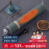 蜀国御 颈椎枕头荞麦黄荆子草本枕芯充气热敷枕成人单人糖果圆柱形硬枕