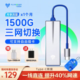 飞猫智联u8随身wifi 三网通移动4g无线路由器插卡车载无线上网卡托【三网切换月享1500G】