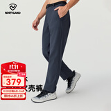 诺诗兰（NORTHLAND）【白桦林】男士加厚防风防泼保暖长毛绒软壳长裤徒步登山裤子