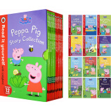 小猪佩奇分级阅读（12册）  Peppa Pig Read It Yourself  进口原版 英文绘本【4-6岁】