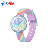 斯沃琪Flik Flak（飞菲）儿童手表 节日礼物 液化彩虹 ZFPNP152