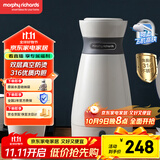 摩飞电器（Morphyrichards）电水壶电热水壶 0.5L旅行便携式烧水壶316不锈钢随行冲奶泡茶办公室养生保温杯电热水杯MR6080