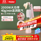 海尔（Haier）双杆立式挂烫机家用手持蒸汽电熨斗烫衣服带板大功率平挂两用多功能蒸气熨烫机HY-GS2408F
