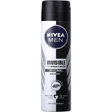 妮维雅（NIVEA）男士黑白出众爽身气雾 150ml*2（ 夏季  腋下抑汗 干爽）