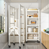 佳帮手厨房置物架落地免安装收纳架一体家用锅架多功能储物架5-60