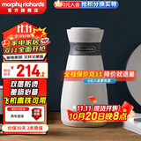 摩飞电器（Morphyrichards）便携式烧水壶烧水杯 宿舍电热水壶恒温壶 旅行出差电热水壶 烧水保温一体养生壶 0.5L 【镇店款】MR6080陶瓷白