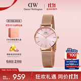 丹尼尔惠灵顿（DanielWellington）DW手表女欧美表简约钢带石英女士手表送女友生日礼物DW368