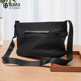 宝加西（BJIAX）单肩包男斜挎包休闲横款大容量多功能挎包男学生包包男士包小背包