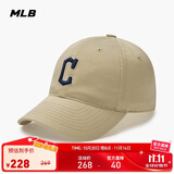 MLB帽子男女软顶棒球帽虞书欣明星同款运动鸭舌帽3ACP6601N-45SAS-F