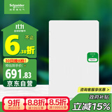 施耐德电气 配电箱 空开强电箱 家用 白色面盖 三排48回路 天朗系列TLA48B