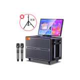 山水（SANSUI）家庭ktv音响套装 三年K歌会员版  户外广场舞蓝牙音响点歌机卡拉ok一体机吉他乐器音箱PQ156 1T