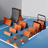 赛博奥儿童跑酷器材幼儿园组合体适能训练器材全套感统训练教具安吉游戏 跑酷14件套