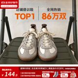 马登运动休闲鞋男女夏秋季新款透气小白板鞋GAT赛车平底阿甘德训鞋子 灰色 /经典款百搭舒适户外骑行鞋 42 (260mm) 男码