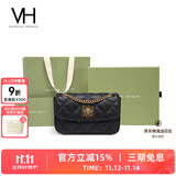 VANESSA HOGAN VH女包茵然软包系列复古太阳神斜挎包菱格链条腋下包小众单肩包