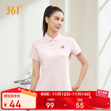 361°短袖女春夏季运动t恤速干衣polo衫跑步健身休闲瑜伽662424130H-2