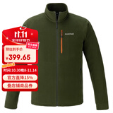 mont·bell 户外抓绒衣冲锋衣内胆男轻薄开衫内搭保暖上衣 1114881 DGN深绿色1114881 25新款 XL