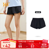 361°运动短裤夏季女跑步宽松运动裤户外健身休闲裤子女662424706H-3