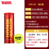 天龙（Teloon） 网球比赛训练习用球桶装P4高弹耐磨 LUXQ1-3粒装 1罐