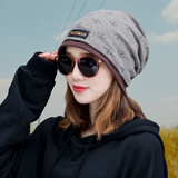 玉柳缘 毛线帽子女秋冬包头帽韩版月子帽透气睡帽保暖套头帽防风产妇帽 卡其色 约56-60CM