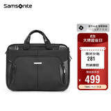 新秀丽（Samsonite）电脑包电脑内胆包商务公文包可挂靠手提包BP0*09009黑色15.6英寸