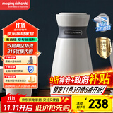 摩飞电器（Morphyrichards）电水壶电热水壶 0.5L旅行便携式烧水壶316不锈钢随行冲奶泡茶办公室养生保温杯电热水杯MR6080