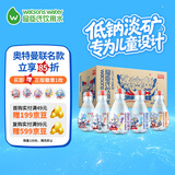屈臣氏儿童水奥特曼款蒸馏水纯净水200mL*12瓶整箱小瓶装水随机徽章