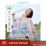 茵曼莱赛尔天丝女装轻薄衬衫2025夏季新品衬衣上衣 新升级-丁香粉 M