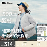 蕉下（beneunder）外套秋冬女气绒服似羽绒棉服圆领可机洗内胆夹棉秋装新款2025