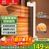 艾美特（AIRMATE）【超级单品】暖风机/石墨烯取暖器/电暖器/电热取暖器 家用全屋升温电暖气小型小太阳热风机 K72