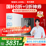 安吉尔【官方直营】净水器家用 玉龙Max1200G 直饮净水机 国家补贴 RO膜反渗透 出水0阻垢剂 纯水净饮机 【冷/热款2件套】净水器+管线机3511