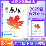 【正版当天发】点拨九年级下册初中 数学 人教版