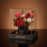 JoyFlower永生花玫瑰花家居摆件生日礼物结婚纪念送女生朋友高级教师节老师