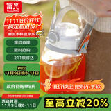 富光网红水杯男女学生大容量塑料吸管水杯壶超大成人运动健身大肚杯子