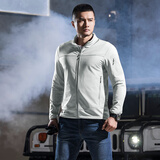 龙牙（Dragon Tooth）【张译同款】三代幻刃轻量抓绒外套男户外休闲运动机能开衫外套 南极灰 S 170/92A 119-140斤