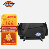 Dickies男士单肩包邮差包休闲大容量肩包DK大学生轻便帆布包多功能斜挎包